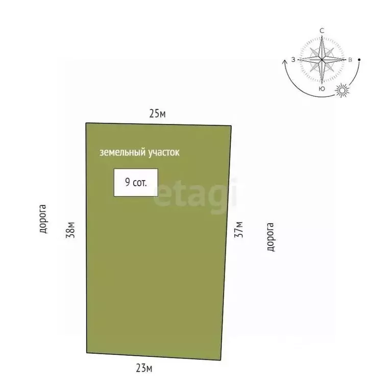 Участок в Тюменская область, Тюмень Поле Чудес садовое товарищество, ... - Фото 1