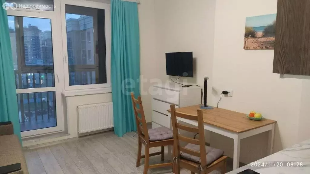 Квартира-студия: Санкт-Петербург, улица Оптиков, 37 (21.8 м) - Фото 1