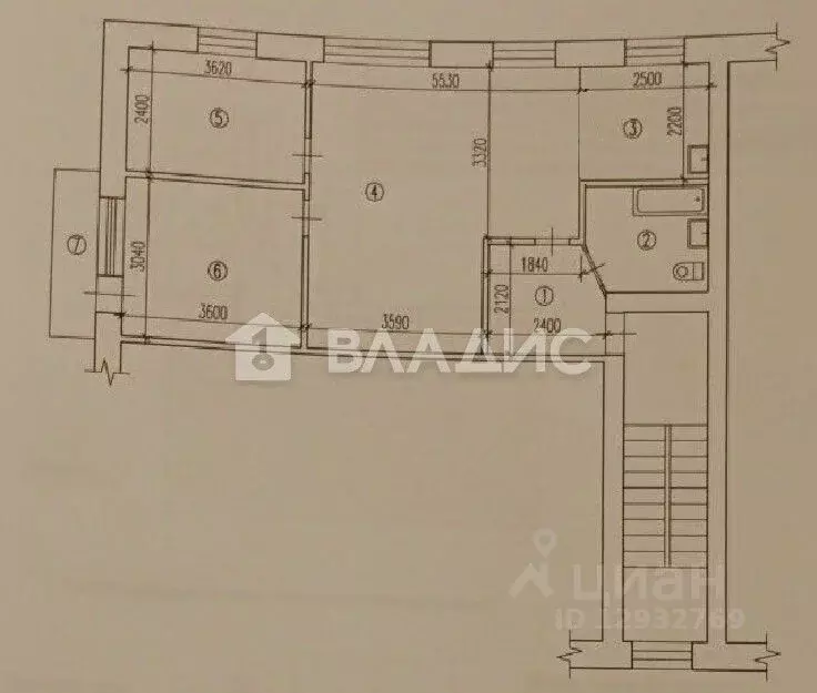 3-к кв. Пензенская область, Пенза ул. Минская, 11 (61.2 м) - Фото 1