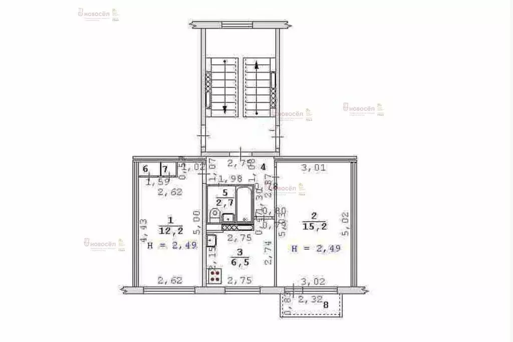 2-комнатная квартира: Екатеринбург, улица 8 Марта, 179Г (41 м) - Фото 0