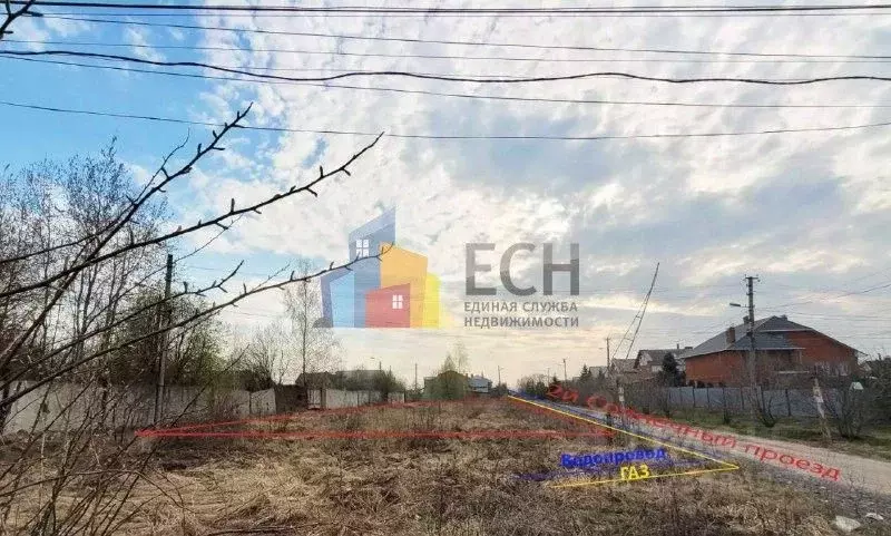 Участок в Тульская область, Тула пос. Горелки, проезд 2-й Солнечный ... - Фото 2