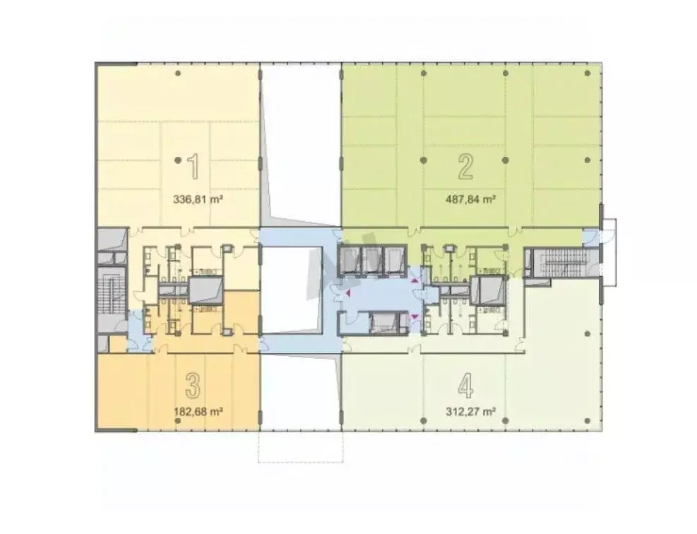 Помещение свободного назначения в Москва Ленинский просп., 119А (575 ... - Фото 2