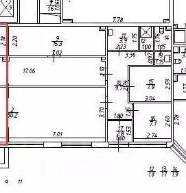 Торговая площадь в Санкт-Петербург Ждановская ул., 45 (95 м) - Фото 1