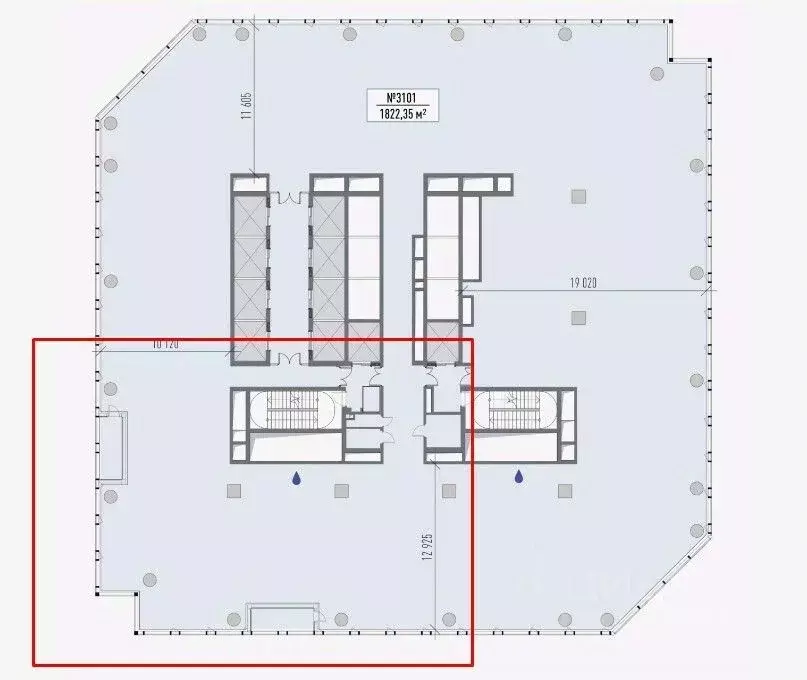 Офис в Москва 3-я Хорошевская ул., 18к1 (245 м) - Фото 1