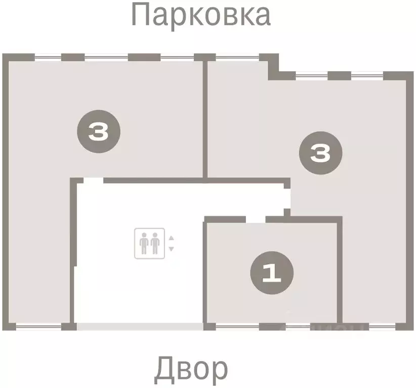 1-к кв. Свердловская область, Екатеринбург Брусника в Академическом ... - Фото 1