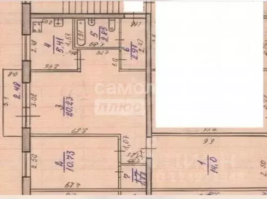 3-к кв. Калмыкия, Элиста 4-й мкр, 27 (57.5 м) - Фото 2