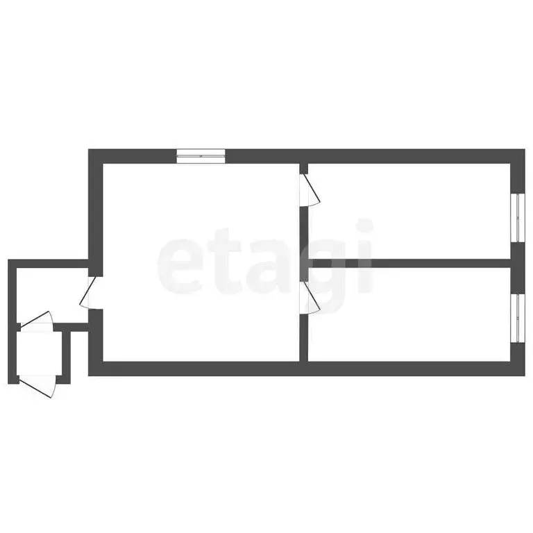 Дом в Троицк, улица имени В.Г. Белинского (47.7 м) - Фото 2