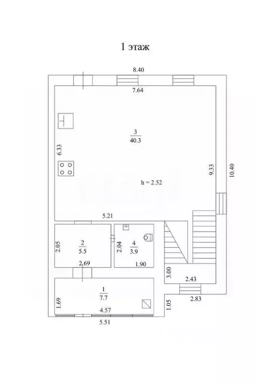 Таунхаус в Тверская область, Тверь ул. 2-я Трусова, 2к6 (217 м) - Фото 2