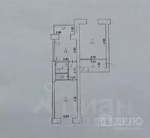 2-к кв. Рязанская область, Рязань Московский р-н, ул. Комбайновая, 1/5 ... - Фото 1