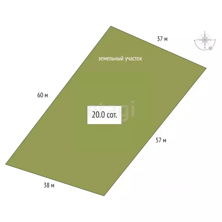 Участок в Алтайский край, Алтайский район, Айский сельсовет, с. Ая ул. ... - Фото 2