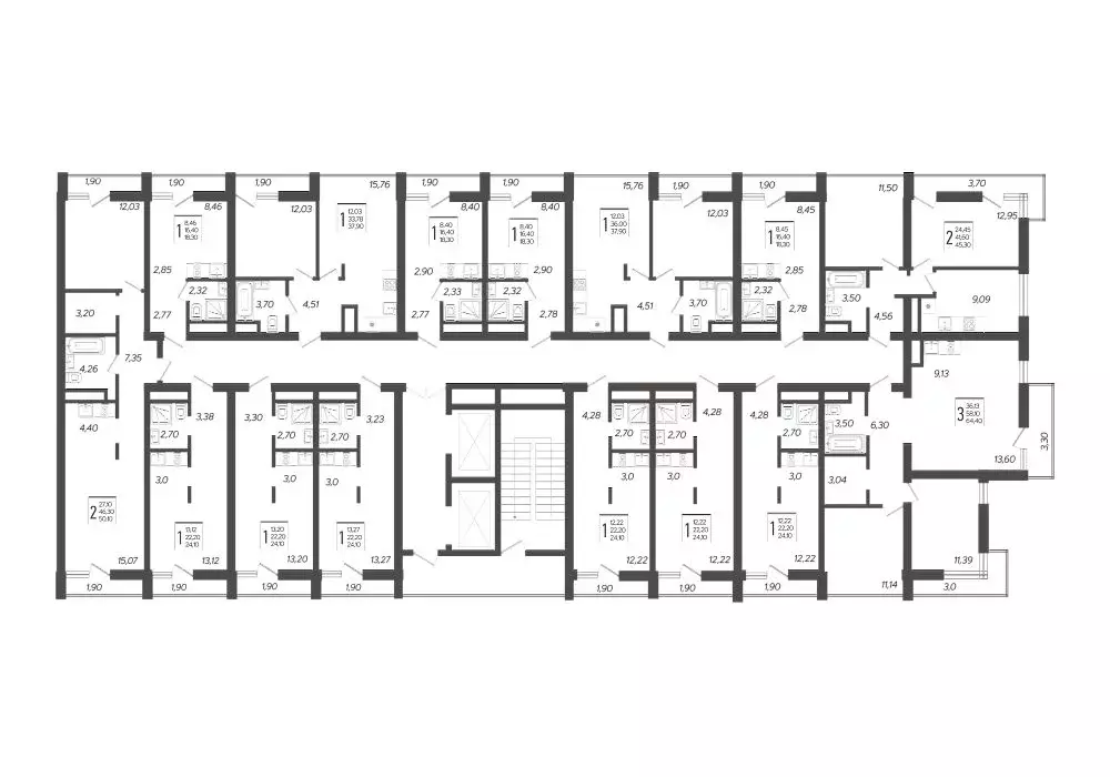 3-к кв. Краснодарский край, Сочи Бытха мкр, ул. Ясногорская, 16/2к5 ... - Фото 1