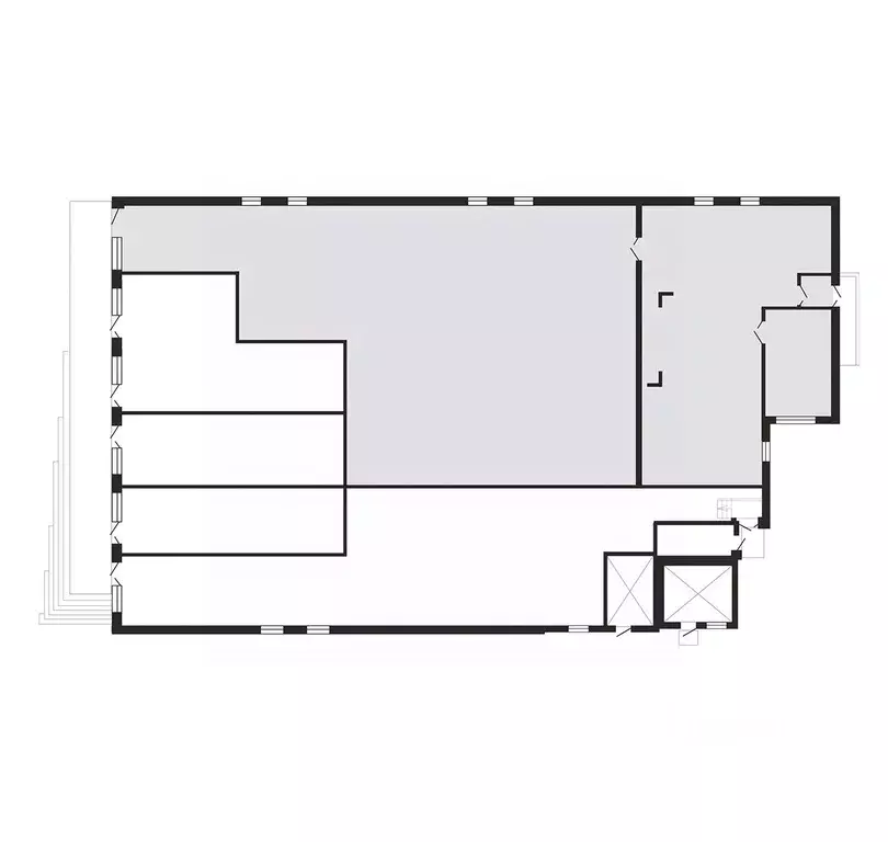 Помещение свободного назначения в Курская область, Курск просп. ... - Фото 1