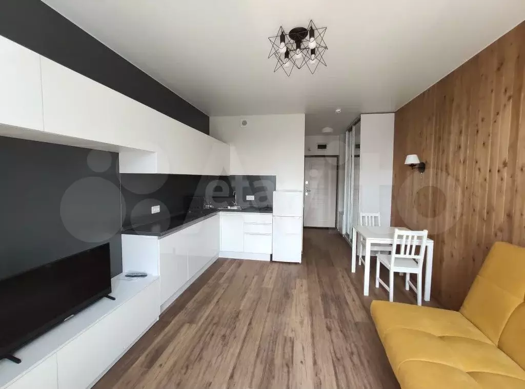 Квартира-студия, 23,6 м, 15/25 эт. - Фото 1
