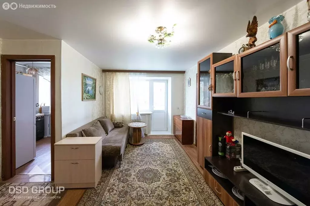 2-комнатная квартира: Хабаровск, улица Руднева, 67 (40 м) - Фото 1