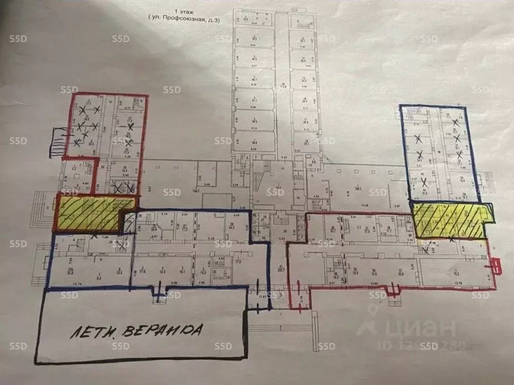 Помещение свободного назначения в Москва Профсоюзная ул., 3 (400 м) - Фото 2