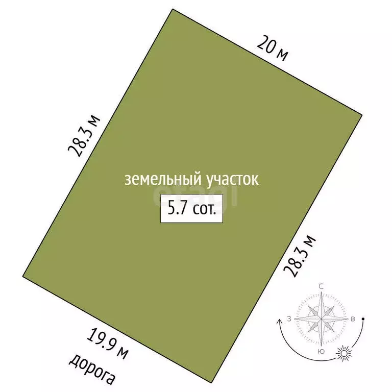 Участок в Новый Уренгой, ДПК У-Дача, улица Красноармейца Фёдора ... - Фото 1