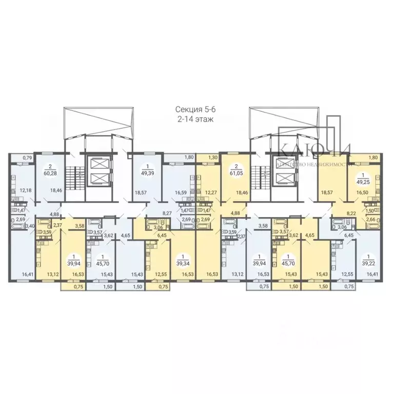 Студия Челябинская область, Магнитогорск ул. Сталеваров, 17/3 (25.2 м) - Фото 2
