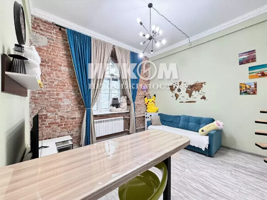 Студия Москва Барклая ул., 17 (27.0 м) - Фото 1