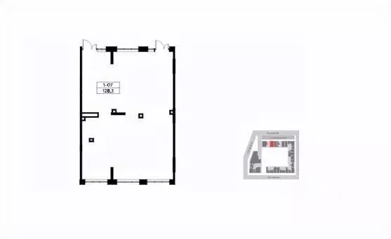 Помещение свободного назначения в Москва Родные кварталы жилой ... - Фото 1