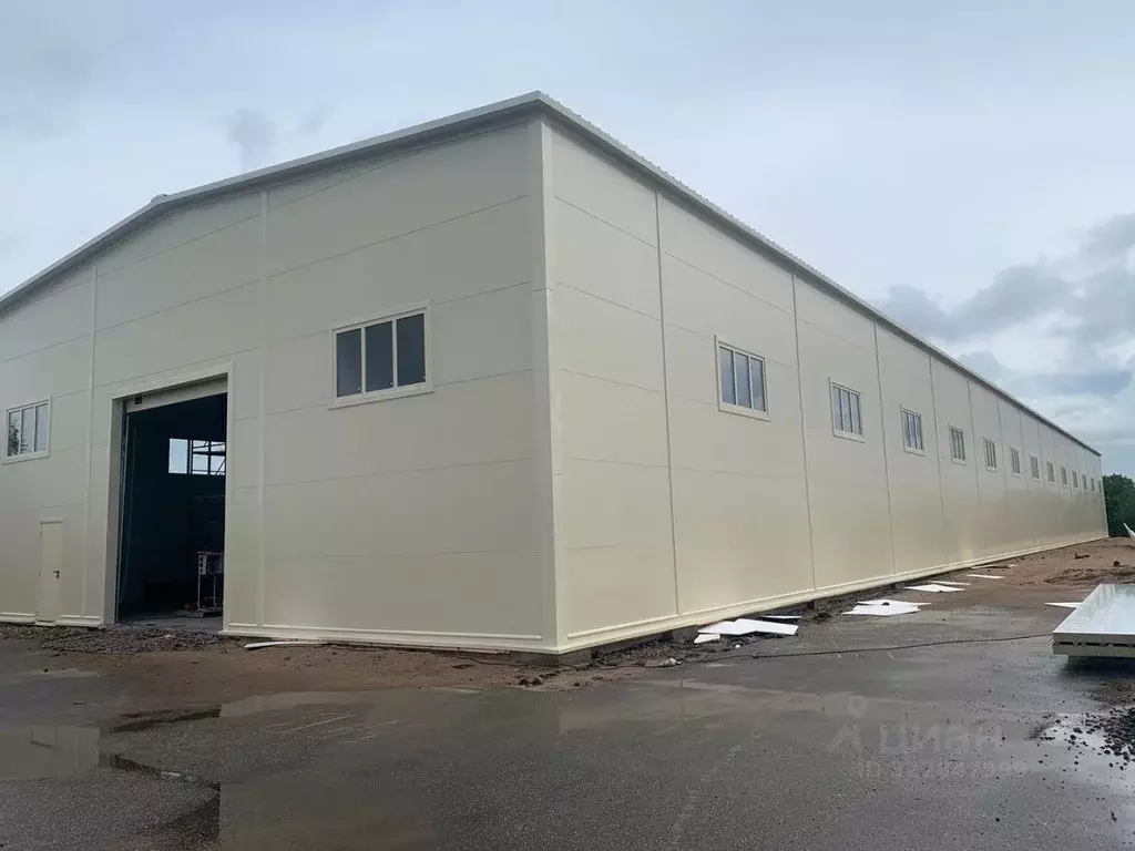 Склад в Ленинградская область, Ломоносовский район, Горбунковское ... - Фото 1