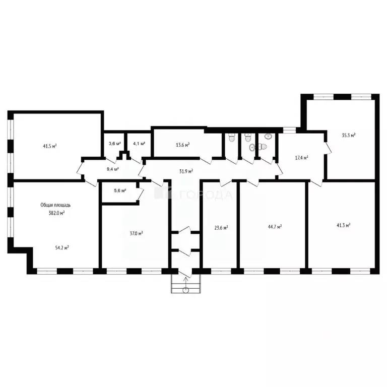 Офис в Новосибирская область, Новосибирск Горский мкр, 6 (382 м) - Фото 2