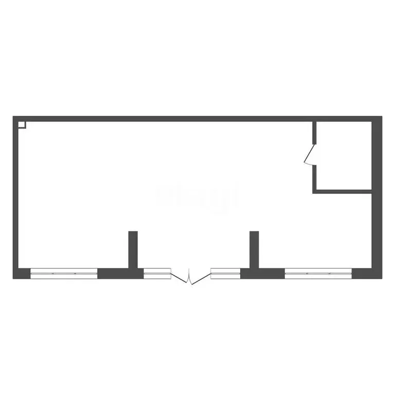 Помещение свободного назначения (53.65 м) - Фото 1