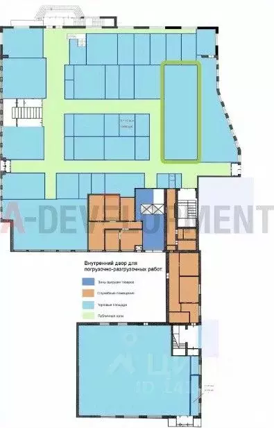 Торговая площадь в Татарстан, Зеленодольск ул. Татарстан, 9 (100 м) - Фото 2