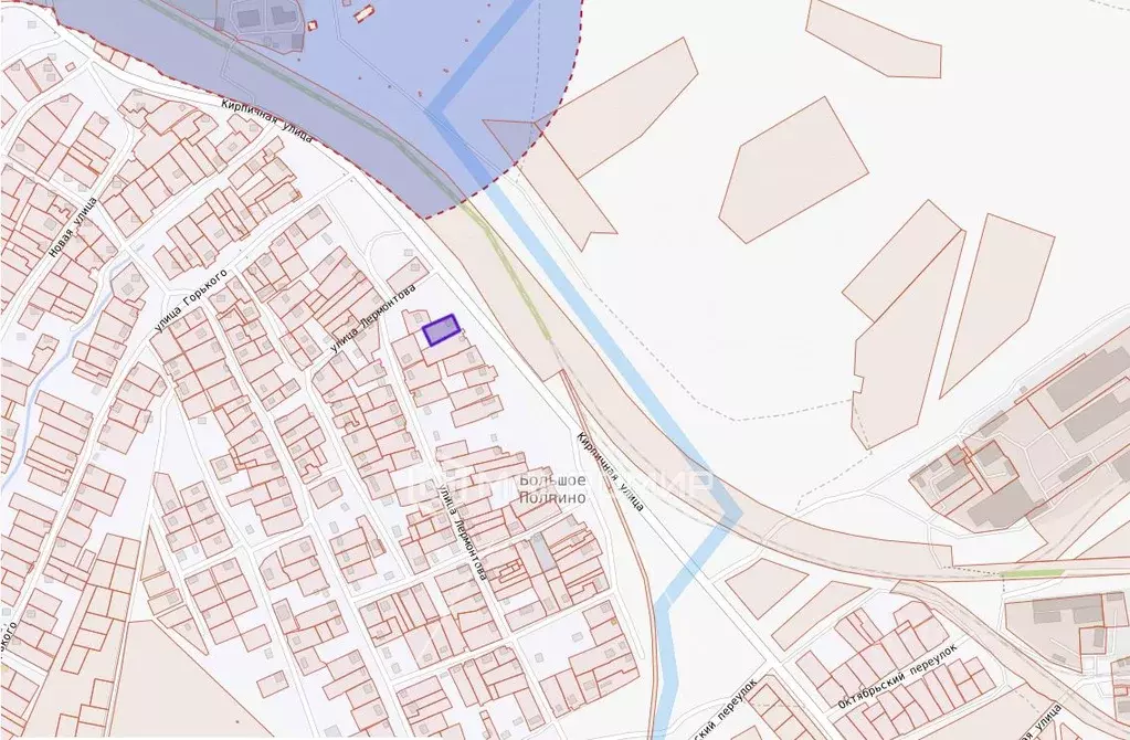 Участок в Брянская область, Брянск Большое Полпино пгт, Кирпичная ул., ... - Фото 1