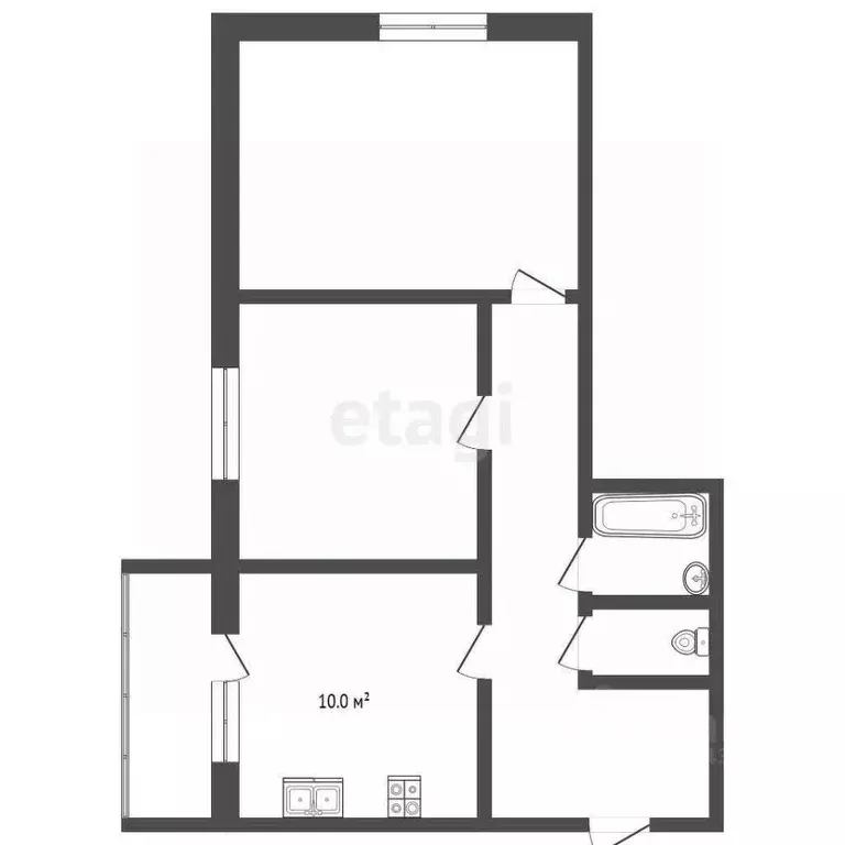 2-к кв. Мордовия, Саранск ул. Анны Лусс, 7А (56.0 м) - Фото 1