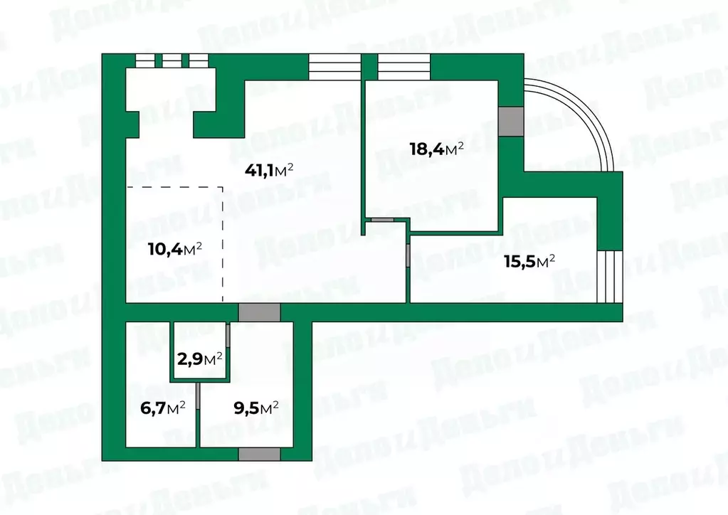 3-к кв. Кировская область, Киров ул. Никитская, 117А (104.5 м) - Фото 1