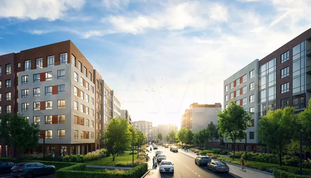 1-к. квартира, 43,9 м, 5/7 эт. - Фото 0