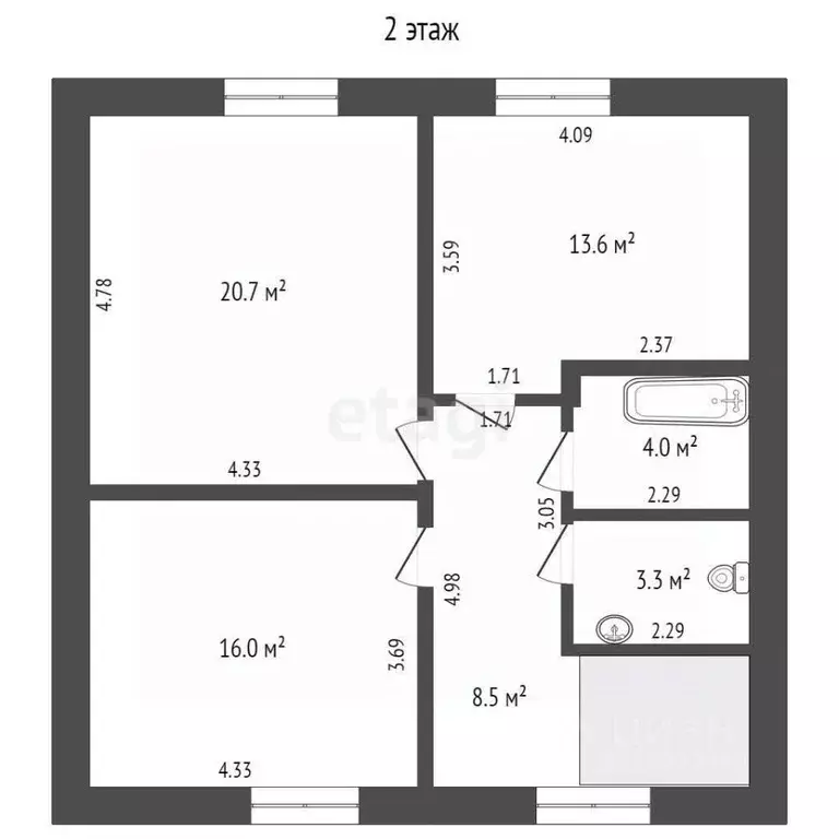 Дом в Тюменская область, Тюмень Казарово мкр, ул. 1-я Новая (144 м) - Фото 1
