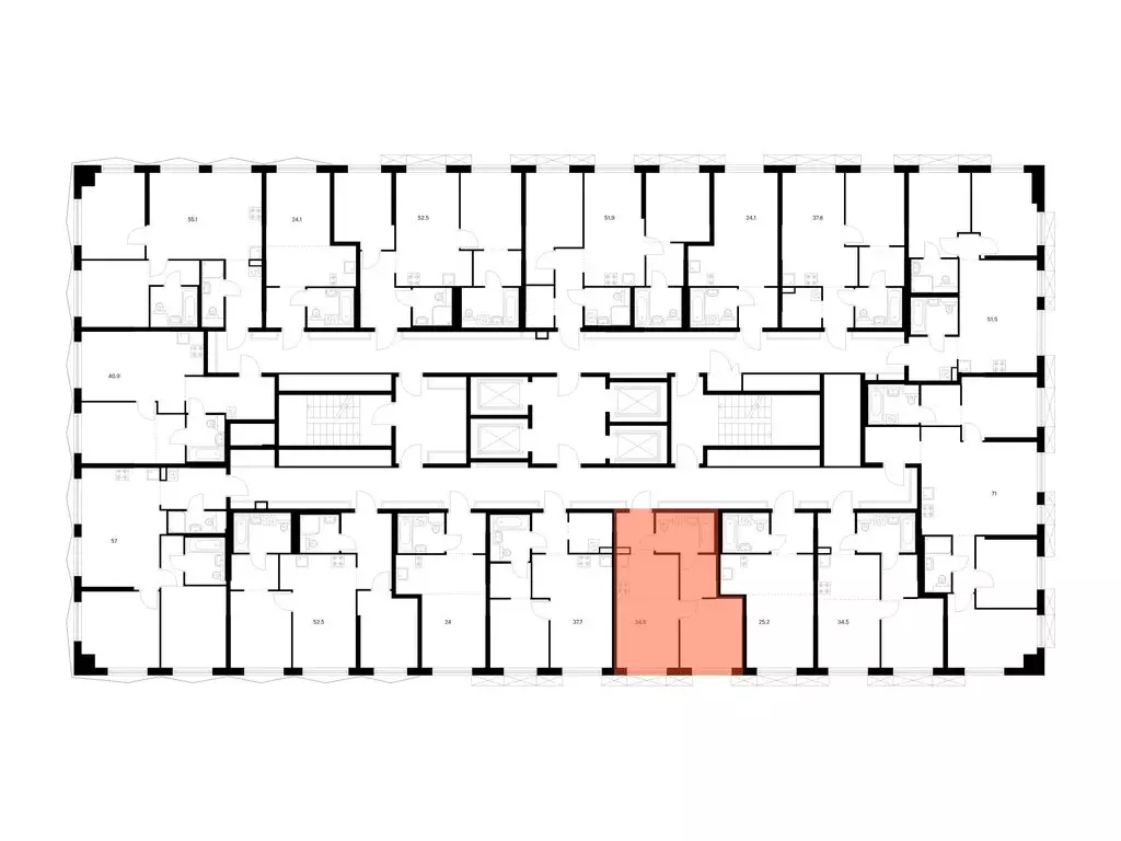 1-комнатная квартира: Москва, ЖК Плеханова 11 (34.5 м) - Фото 1