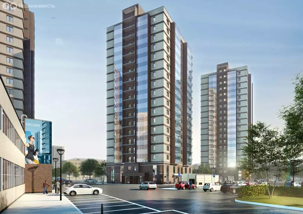 1-комнатная квартира: Красноярск, Аэровокзальная улица, 19/3 (43.58 м) - Фото 1