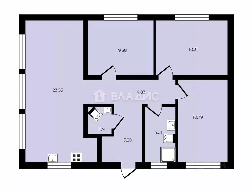 Дом в Ленинградская область, Ломоносовский район, Пениковское с/пос, ... - Фото 2