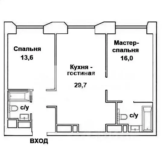 3-к кв. Москва Ботаническая ул., 29Ак3 (67.2 м) - Фото 1