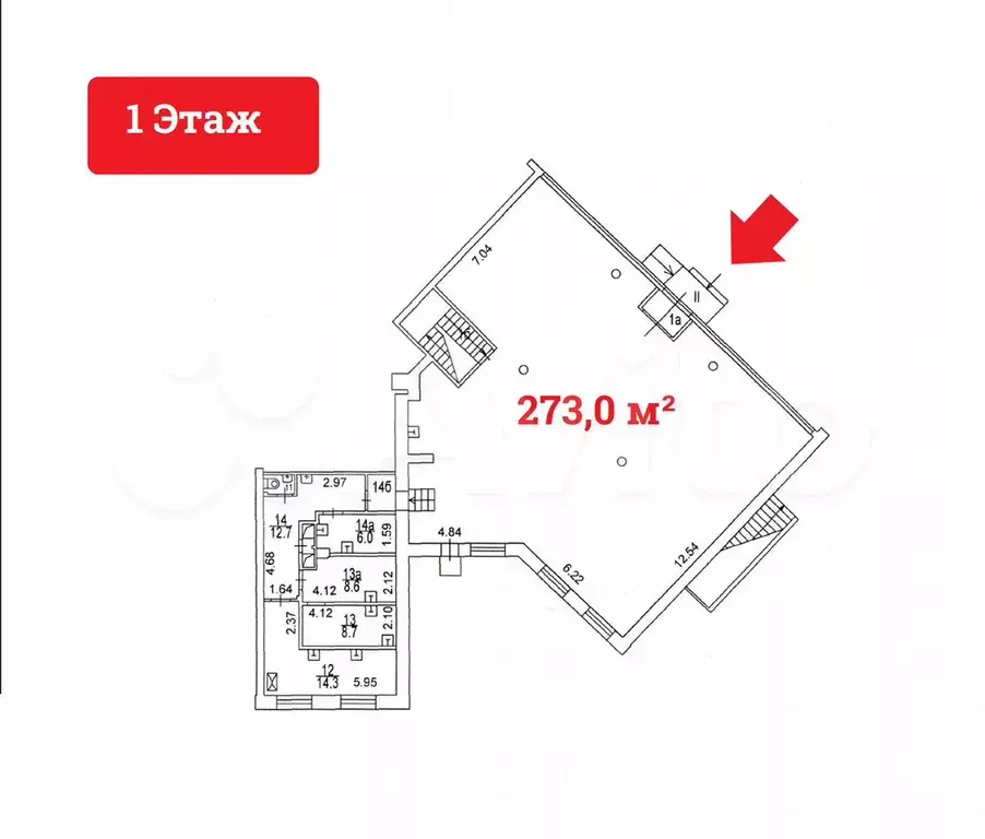 Продажа габ - Супермаркет «Магнолия  - 372,0 м - Фото 0