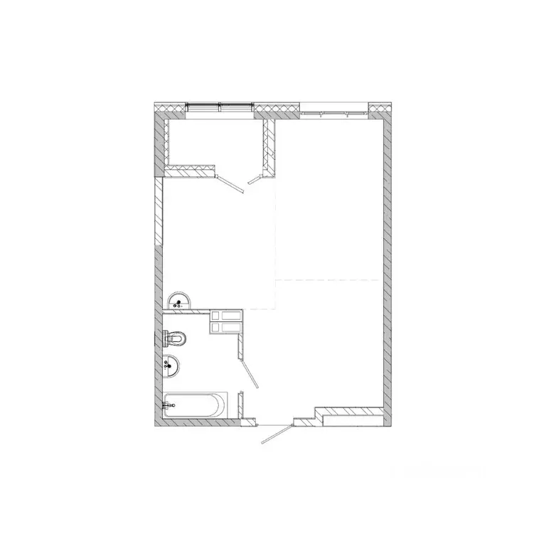 1-к кв. Приморский край, Владивосток Посейдония жилой комплекс (42.72 ... - Фото 1