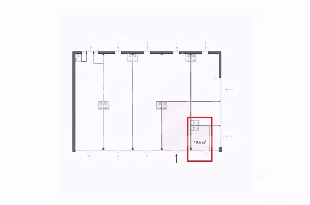 Помещение свободного назначения в Москва Тушинская ул., 24С15 (20 м) - Фото 2