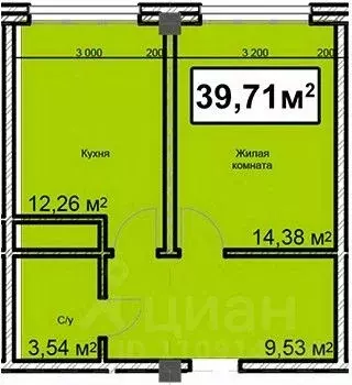 1-к кв. Ставропольский край, Ессентуки ул. Благодатная, 28 (39.71 м) - Фото 0
