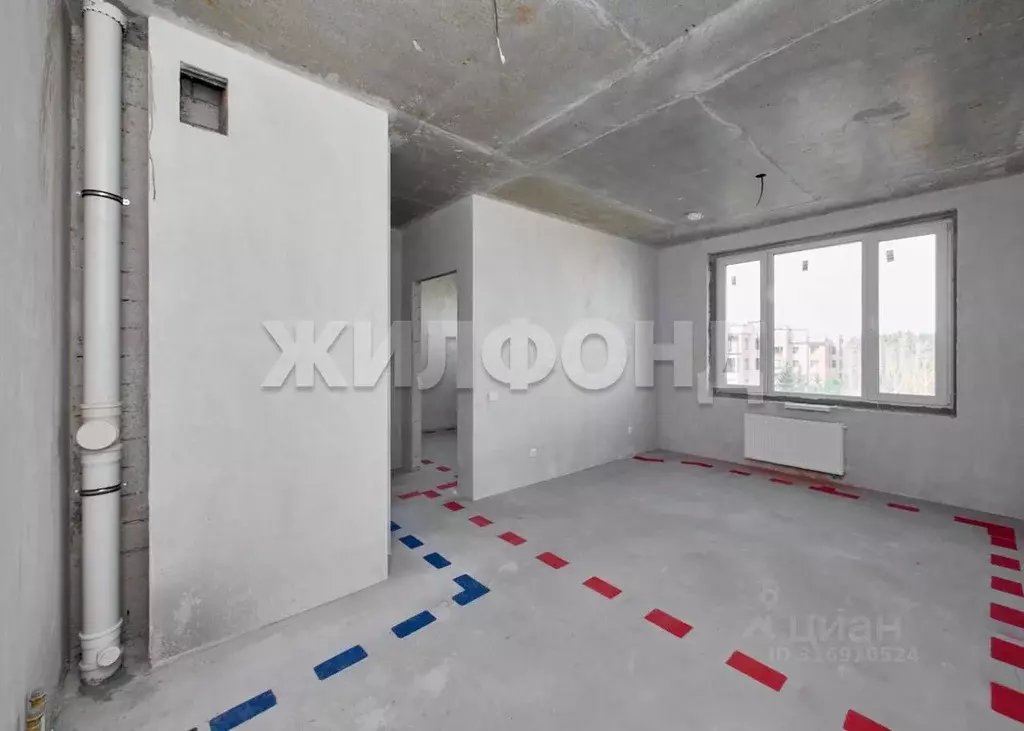 2-к кв. Новосибирская область, Новосибирск Кедровая ул., 79 (34.2 м) - Фото 1
