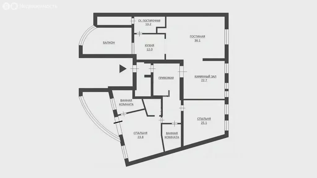 4-комнатная квартира: Москва, Пятницкая улица, 57с2 (186 м) - Фото 1