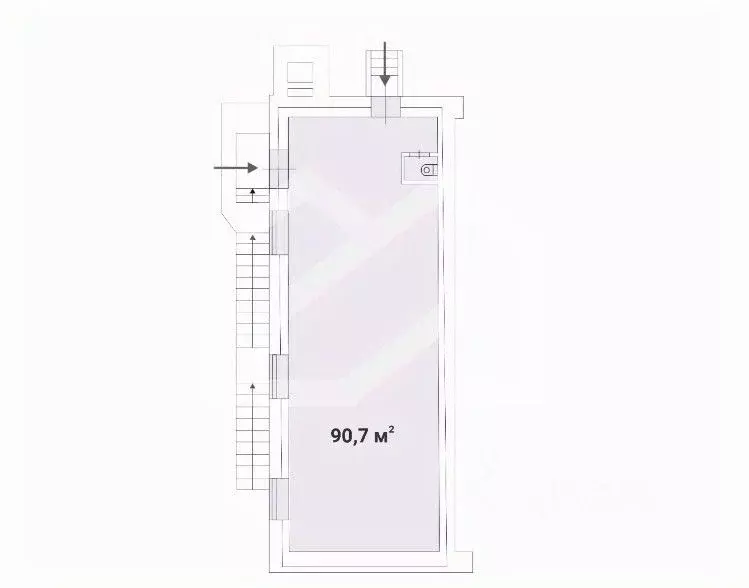 Помещение свободного назначения в Москва Большая Грузинская ул., 12 ... - Фото 2