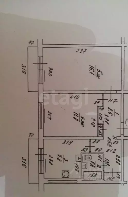 2-к кв. Калининградская область, Багратионовский муниципальный округ, ... - Фото 1