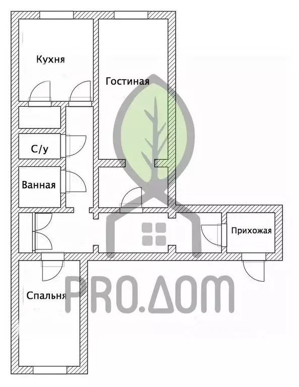 Офис в Красноярский край, Норильск Советская ул., 1 (59 м) - Фото 2