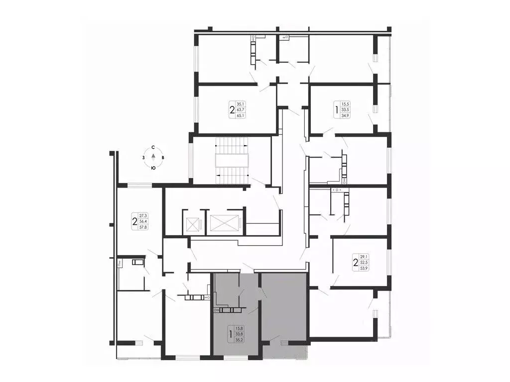 1-к кв. Воронежская область, Воронеж ул. Загоровского, 5/1 (35.2 м) - Фото 1