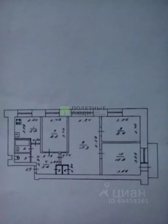 4-к кв. Кировская область, Киров ул. Менделеева, 5 (60.6 м) - Фото 1