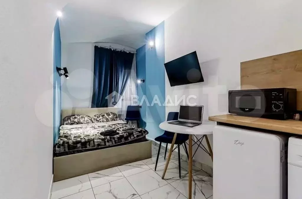 Апартаменты-студия, 12,7 м, 1/5 эт. - Фото 0