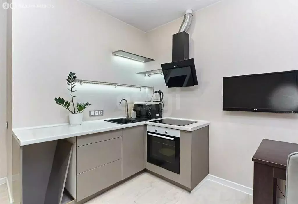 Квартира-студия: Тюмень, улица Александра Протозанова, 4 (24.3 м) - Фото 2