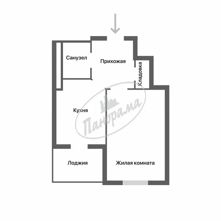 1-комнатная квартира: Калуга, улица Серафима Туликова, 4 (41.41 м) - Фото 0